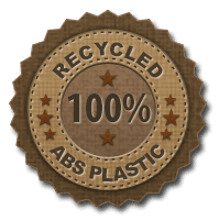 recycled eco friendly abs plastic