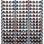 180-bottle Vinrac wine rack with wine bottles.