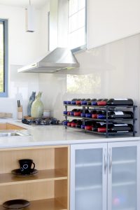 Wine storage in the Kitchen