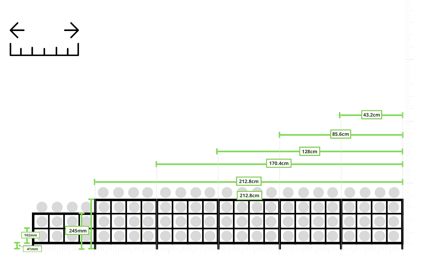 Vinrac Size chart